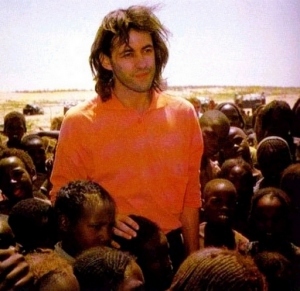 Bob Geldof in Africa